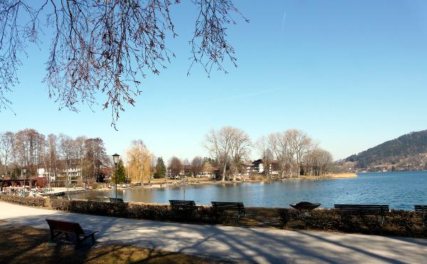 Tegernsee, Promenade, Park